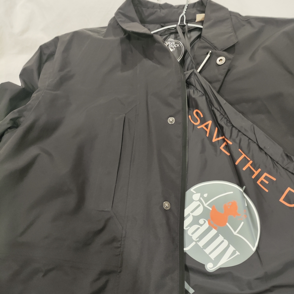 Save The Duck - Black Men's Rain Jacket